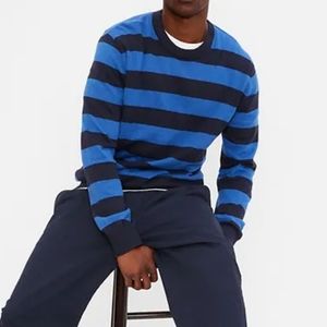 Gap Men's Stripe Crewneck Sweater New Size Large